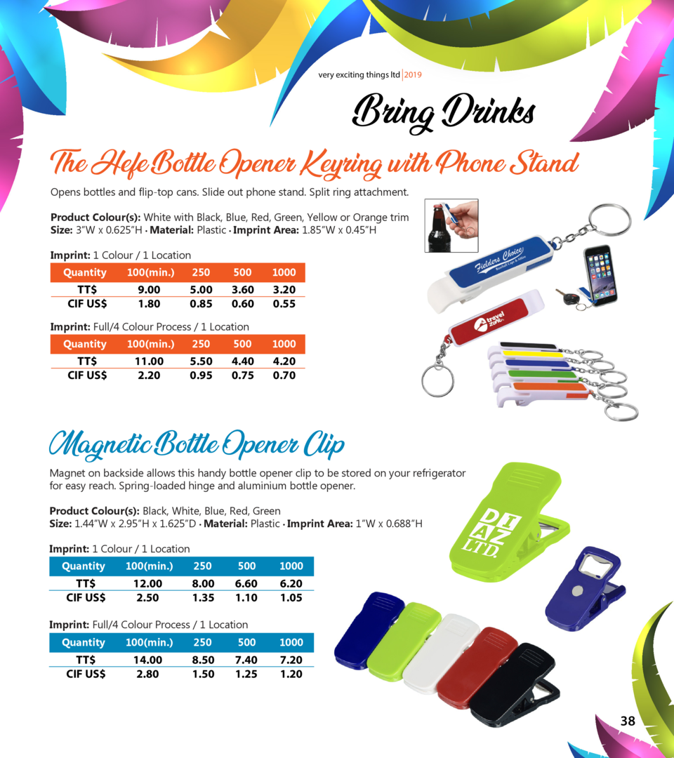 Carnival Catalogue 2019