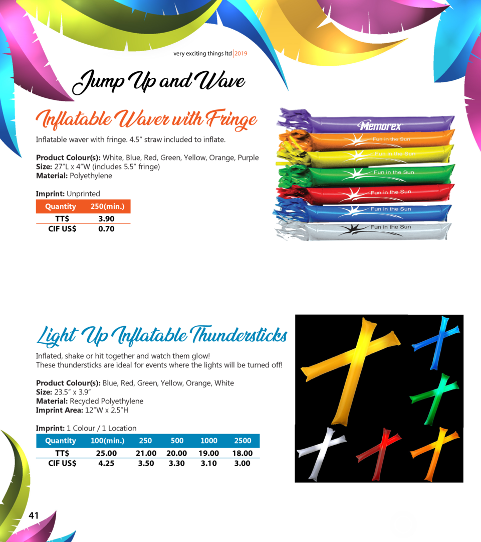 Carnival Catalogue 2019